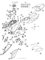 Tank, Seat, Cover