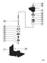 Gear Housing Assembly (Propeller Shaft)