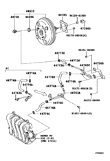 Brake Booster & Vacuum Tube