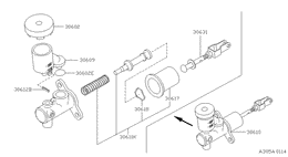 Clutch master cylinder