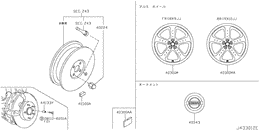 Road wheel & tire