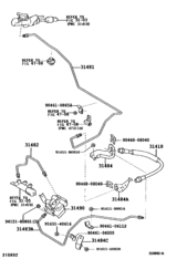 Clutch Pedal & Flexible Hose