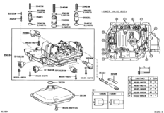 Valve Body & Oil Strainer (Atm)