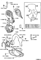 Timing Gear Cover & Rear End Plate