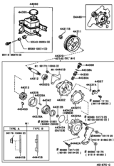 Vane Pump & Reservoir (Power Steering)