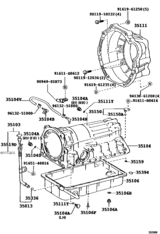 Transmission Case & Oil Pan (Atm)
