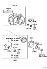 Front Axle Housing & Differential
