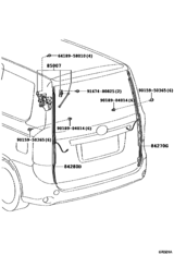 Back Door Lock & Hinge