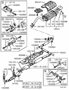 Exhaust pipe & muffler