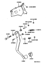 Clutch Pedal & Flexible Hose