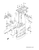 Driveshaft housing