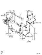 A/c condenser, piping
