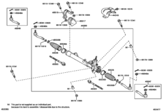 Front Steering Gear & Link