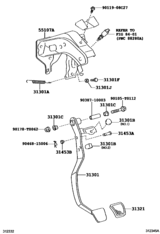 Clutch Pedal & Flexible Hose
