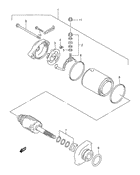 Starting motor