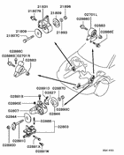 Engine mounting & support
