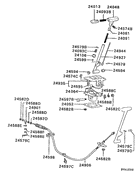 A/t floor shift linkage