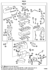 Engine Overhaul Gasket Kit