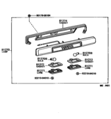 Rear License Plate Lamp
