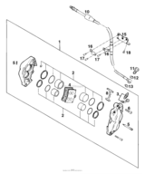 Brake Caliper Front