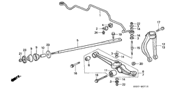 Front stabilizer/ front lower arm