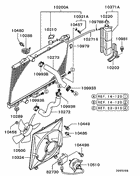 Radiator,hose & condenser tank
