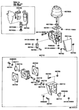 Exhaust Brake Assembly & Vacuum Cylinder