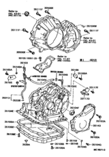 Transmission Case & Oil Pan (Atm)