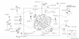 Transmission case & clutch release