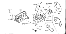 Cylinder - block & ｵｲﾙﾊﾟﾝ