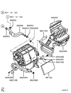 Heater unit & piping