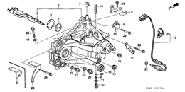 Transmission housing