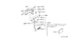 clutch & brake pedal