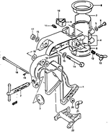 Clamp bracket / swivel bracket