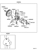 Power steering oil pump