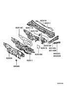 Front deck & insulator