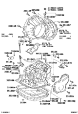 Transmission Case & Oil Pan (Atm)