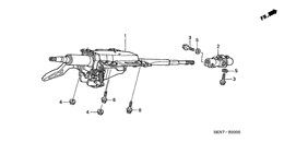 Steering column