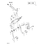 Pedal and pedal bracket