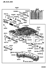 Valve Body & Oil Strainer (Atm)