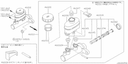 Brake master cylinder