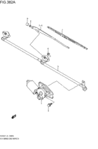 front wind windshield wiper