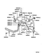 Power steering oil line