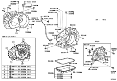 Transmission Case & Oil Pan (Atm)