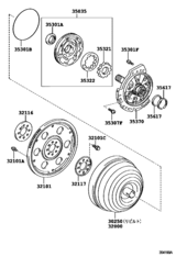 Torque Converter, Front Oil Pump & Chain (Atm)