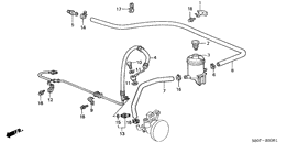 Power steering lines
