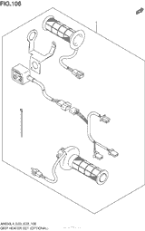 Grip Heater Set (Optional) (An650L4 E33)