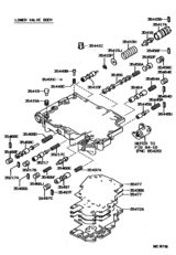 Valve Body & Oil Strainer (Atm)