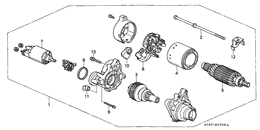 Starter motor