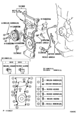 Timing Gear Cover & Rear End Plate